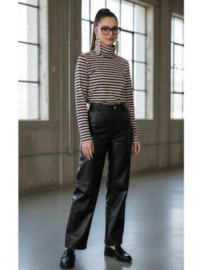 Brooks Brothers Turtleneck women's small Nerd chic Balletcore 90s glam grunge